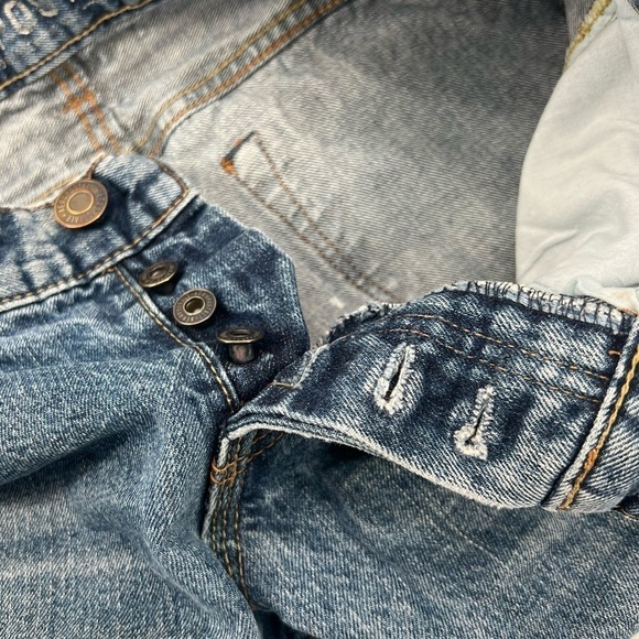 Aeropostale Slim Straight Button Fly Distressed Jeans Size 30 x 32 Men’s - Picture 6 of 6